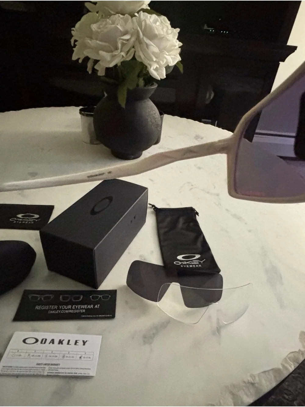 Oakley Sutro Lite Matte White/ Prizm Sunglasses